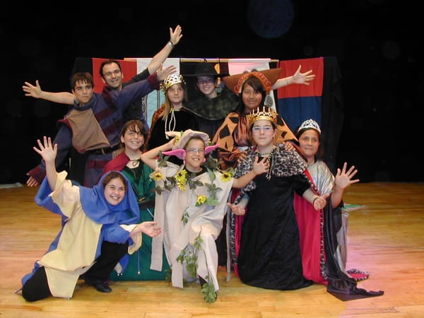 Montaje teatral escolar